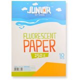 Junior jolly Fluo Paper, papir, fluo, A4, 250g, 10K, odaberite nijansu Fluo narandžasta Cene