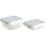  Plastična posuda Frigo Linea set 2/1, Bela Cene