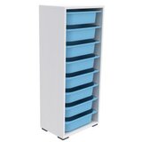 Hanah home višenamenska polica cara 8N white blue | ePonuda.com