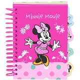 Disney Bilježnica A6 Minnie Mouse Minty - tvrde korice, 80 listova | shoptok.hr