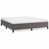  Okvir za krevet sivi 160x200 cm od umjetne kože | shoptok.hr