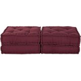  Modularni kauč 2 pcs Bordo 70 x 70 x 36 cm tkanina | shoptok.hr