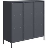  Visoka komoda antracit 101,5x39x103,5 cm od čelika | shoptok.hr