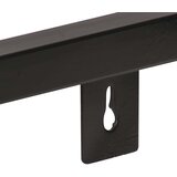  Zidne police 2 kom 80 cm od masivnog obnovljenog drva | shoptok.hr