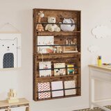  Polica za časopise s policom 2 pcs Staro drvo 80 x 12 x 70 cm | shoptok.hr