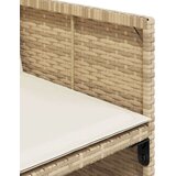  Vrtna garnitura - 13-dijelni vrtni blagovaonski set od poliratana s jastucima bež - bež i krem Stakl 12 | shoptok.hr