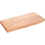  Zidna polica svjetlosmeđa 60x30x(2-4) cm obrađena hrastovina | Eponuda.ba