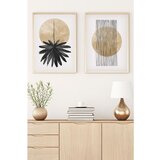WALLXPERT Huhu52 - Multikolor Dekorativna Slika u Ramovima (2 Komada) 70 x 50 cm | Eponuda.com