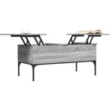  Stolić za kavu siva boja hasta 100x50x45 cm od drva i metala | shoptok.hr