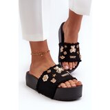 Boto Women's Platform Sandals with Buckles Black | ePonuda.com