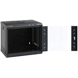  Mrežni ormar s pohranom Crna 53 x 45 x 45 cm Čelik | shoptok.hr