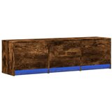 TV omarica z LED Dimljeni oreh 140 x 34 x 40 cm Konstruiran les, (5000137131) | Shoptok.si