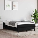  Krevet s oprugama i madracem crni 120 x 200cm od tkanine | shoptok.hr