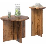  Set pomoćnih stolića 2 pcs Staro drvo Konstruirano drvo | Eponuda.com