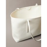 Calvin Klein Nakupovalna torba bela / off-bela | Shoptok.si