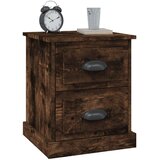  Noćni ormarići 2 kom boja hrasta 39x39x47,5cm konstruirano drvo | shoptok.hr