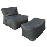 Atelier Del Sofa lazy bag set xxl sedir grey Cene