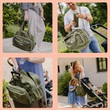 Doomoo torba za previjanje Fluffy - Corduroy Kaki | shoptok.hr