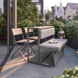 Bessagi Garden Set Za Balkon Mario, Modularen, Sivorjava Cene