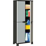 vidaXL Plastični ormarić 68 x 39 x 171,5 cm dizajn ratana Cijene