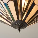 Endon 111895 - Plafonski luster Tiffany ASTORIA 3xE27/10W/230V, prečnik 48 cm | Eponuda.com