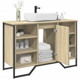 vidaXL Ormarić za umivaonik boja hrasta sonome 91 x 35 x 60 cm drveni Cijene