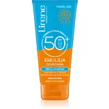 Lirene Sun pomirjevalna zaščitna emulzija za občutljivo kožo SPF 50+ 90 ml