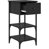  Noćni ormar s ladicama 2 pcs Crni hrast 33.5 x 36 x 70 cm | Eponuda.com
