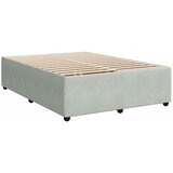  Krevet s oprugama i madracem svjetlosivi 140x190 cm baršunasti | shoptok.hr