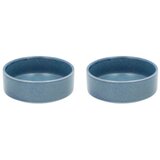 Villa Collection Komplet 2 modrih porcelanastih skled Villa Collection Fjord, ø 10,1 cm Cene