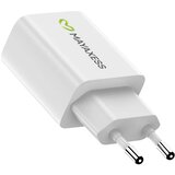 Oem Mayaxess, Hitri polnilnik USB-C 20W za Galaxy S25 / S25 Ultra / S25 Plus / S25 SE / S25 Edge, Bela, (5000193237) | Shoptok.si