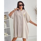Resti Women's oversize cotton summer tunic Cene
