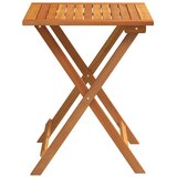  Stol za vrt Prirodna 60 x 60 x 72 cm Čvrsto drvo akacije | shoptok.hr
