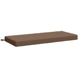  Jastučić za klupu SOEST 100% poliester Sivosmeđa - Sivosmeđa 110 x 50 x 8 cm Melange | shoptok.hr