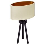  Duolla - Stona lampa OVAL VEGAN 1xE27/15W/230V prečnik 30 cm krem boja | Eponuda.com