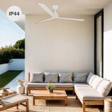Faro 34371 - Plafonski ventilator MARINE M prečnik 125 cm, braon/crna, IP44 + daljinski upravljač | Eponuda.com