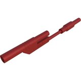 SKS Hirschmann MAL 2800 S rt varnostni merilni kabel 4 mm varnostni vtič 4 mm varnostni vtič 8 cm rdeča 1 kos, (20423330) | Shoptok.si