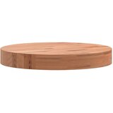 Stolna ploča Ø 30 x 4 cm okrugla od masivne bukovine | shoptok.hr