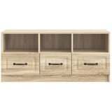 TV omarica Sonoma hrast 102 x 34,5 x 47 cm Inženirski les, (5000210502) | Shoptok.si