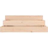 vidaXL visoka greda 78x78x27 cm trdna borovina | Shoptok.si