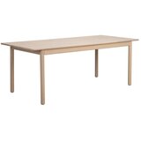 Rowico Proširiv blagovaonski stol od punog hrasta 90x205 cm Derrymore – Cijene