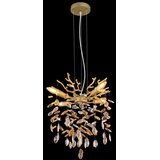 Globo 64138HG - Visilica na sajli QUEENA 4xE14/40W/230V zlatna | Eponuda.com