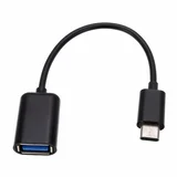 USB-C 3.1 na USB 3.0 OTG adapter (0.1 m, crni)