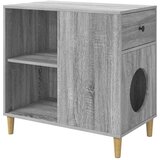  Mačja Kuća Siva Sonoma 72 x 42.5 x 70 cm Konstruirano drvo | shoptok.hr