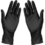 Nitrilne rukavice za pregled, M, Crne