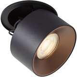 QAZQA Sodoben vgradni reflektor črn GU10 50 mm - Echo Cene