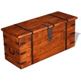  Dvodijelni set škrinja za pohranu od masivnog drva | shoptok.hr