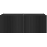 TV zidni ormar 2 pcs Crna 39 x 31 x 29,5 cm Konstruirano drvo | shoptok.hr