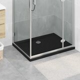  Podloga za tuš s točkicama 90 x 70 x 4 cm ABS Crna | shoptok.hr
