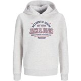 Jack & Jones duks sa kapuljačom za dečake 12258823, Beli Cene